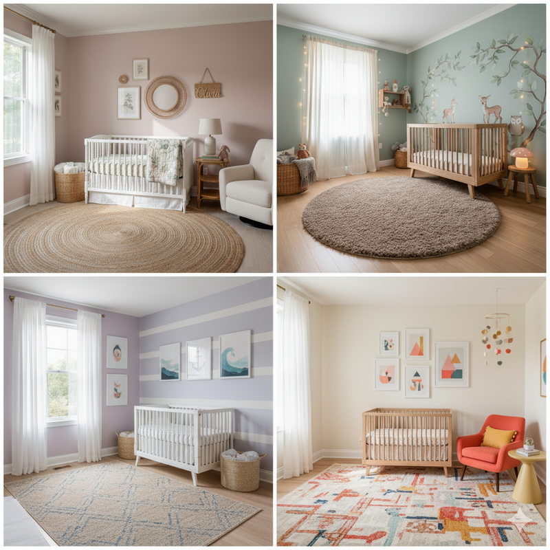 Girl Nursery Ideas: How to Design a Safe & Stylish Baby Room