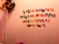 DEKOSH Baby Nursery Animal Alphabet Peel & Stick ABC Kids Wall Decals