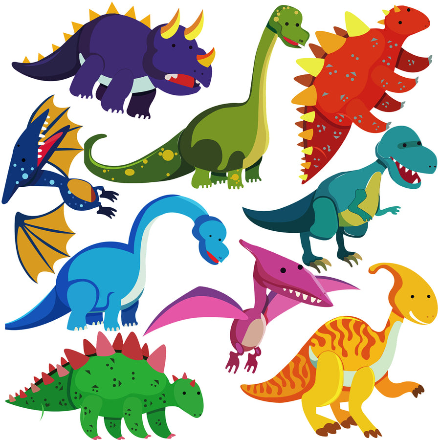 Dinosaur Wall Decals for Baby Nursery Decor
